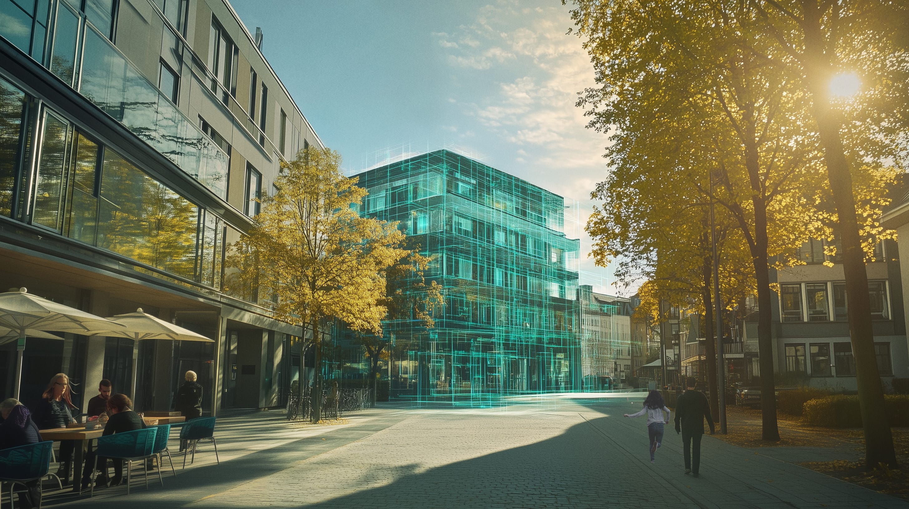 Haus mit KI-gestützter Heizungsregelung