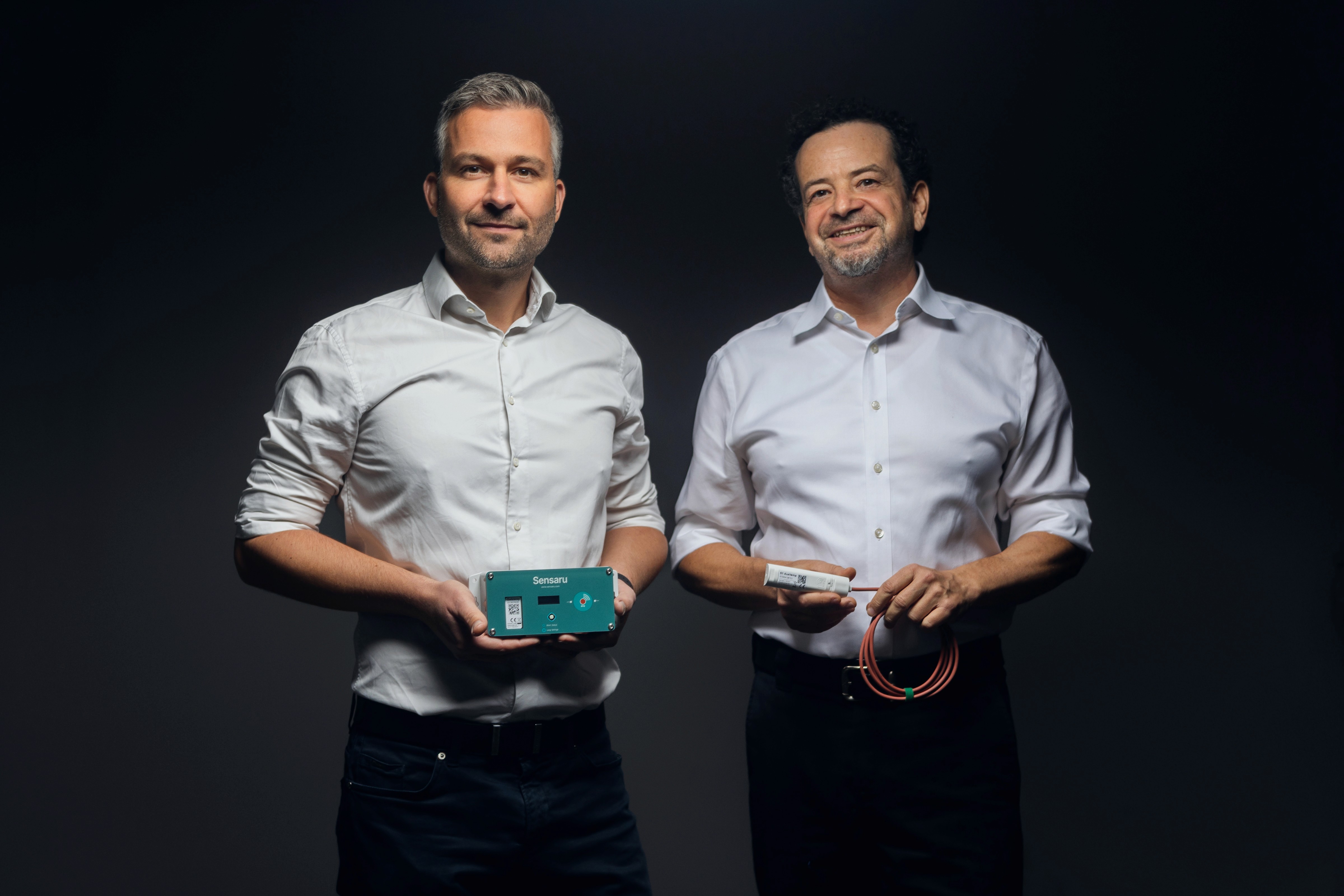 Sensaru Gründer Matthias Zeh und Gregor Aumann